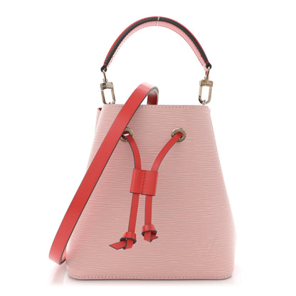 Louis Vuitton Epi NeoNoe BB Rose Ballerine 1 of 10