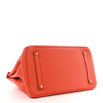 Hermes Togo BIRKIN 35 Orange 4 of 13