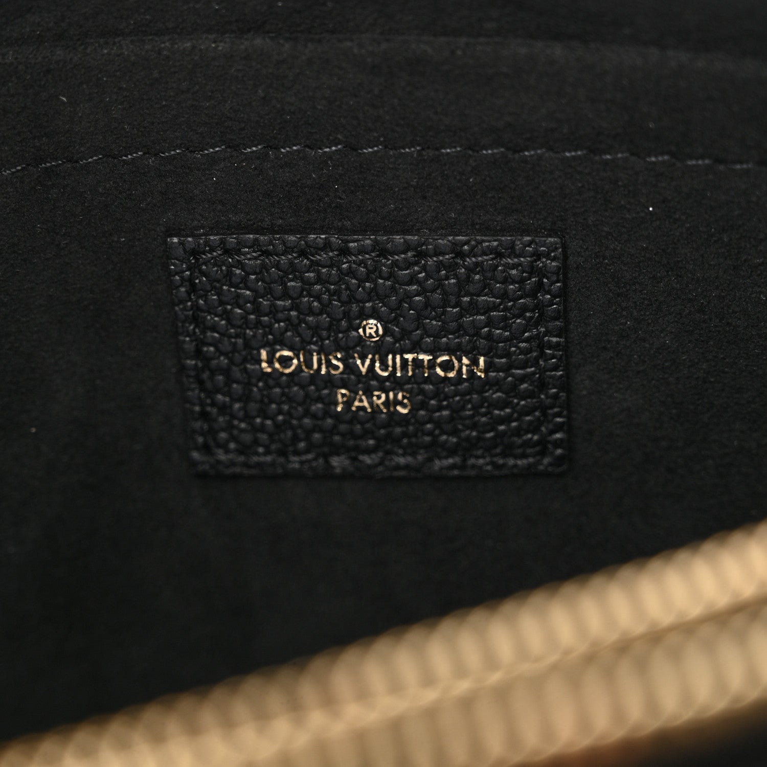 Louis Vuitton Empreinte Monogram Giant Multi Pochette Accessories Black 6 of 11