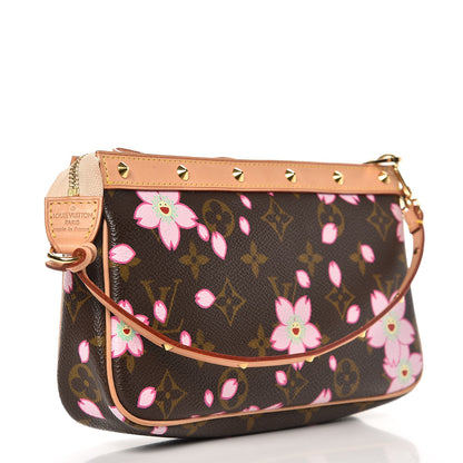 Louis Vuitton Monogram Cherry Blossom Pochette Accessories Brown 3 of 9