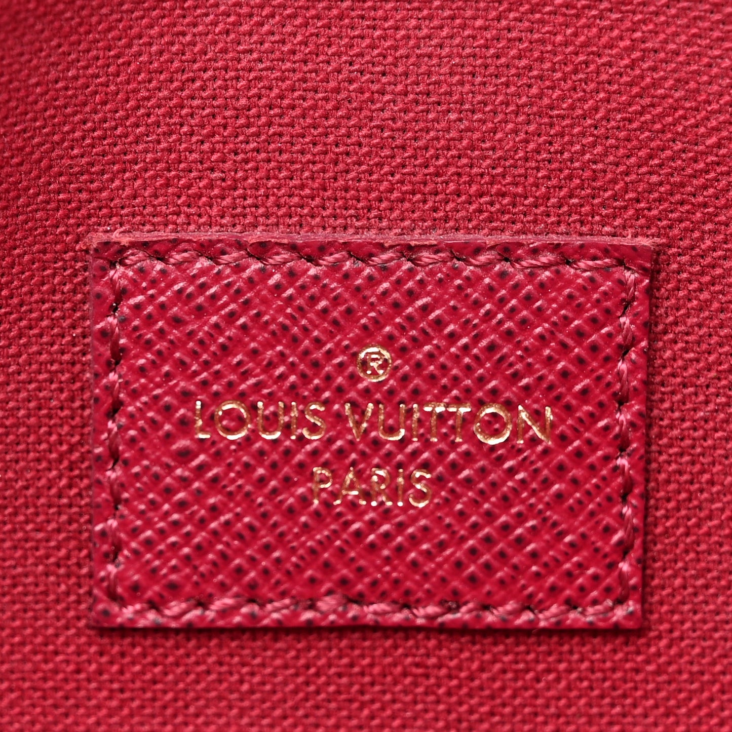 Monogram Pochette Felicie Chain Wallet Fuchsia