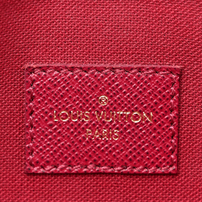Louis Vuitton Monogram Pochette Felicie Chain Wallet Fuchsia 6 of 17
