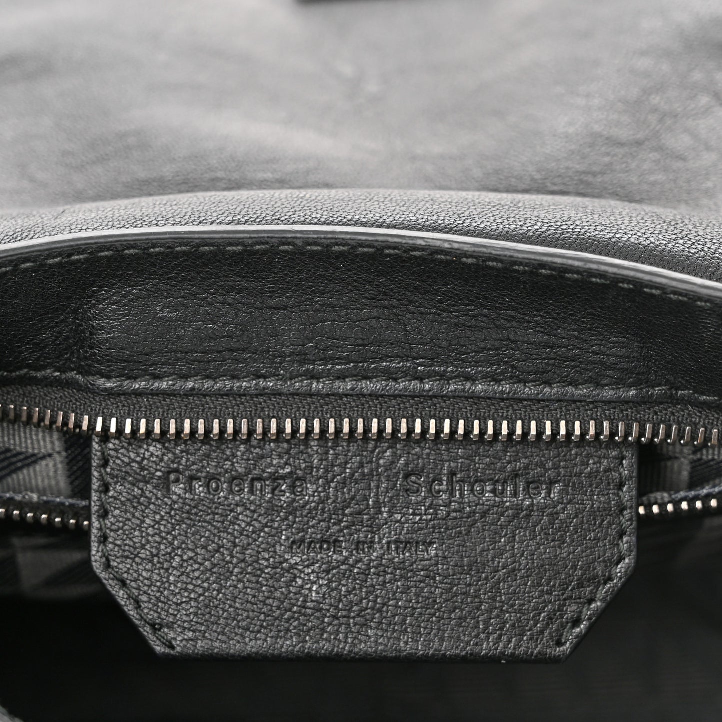 Lambskin PS1 Mini Pouch Messenger Black