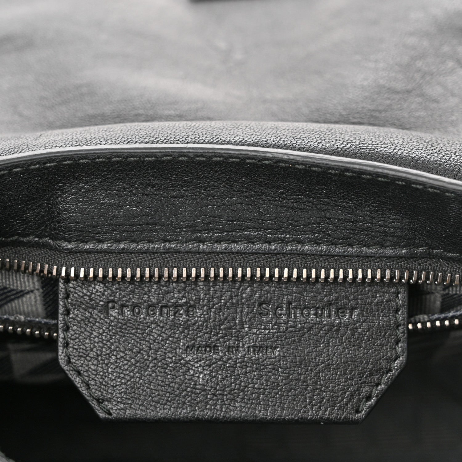 Proenza Schouler Lambskin PS1 Mini Pouch Messenger Black 7 of 11
