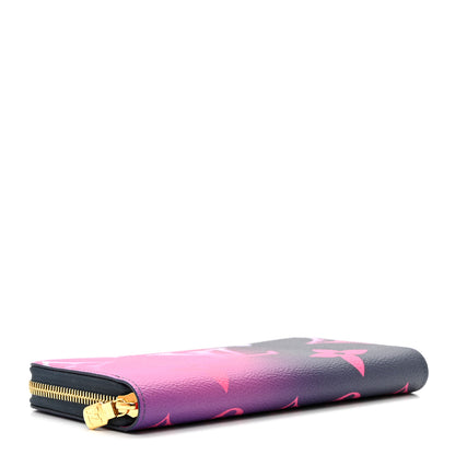 Louis Vuitton Monogram Giant Spring In The City Zippy Wallet Midnight Fuchsia 4 of 6