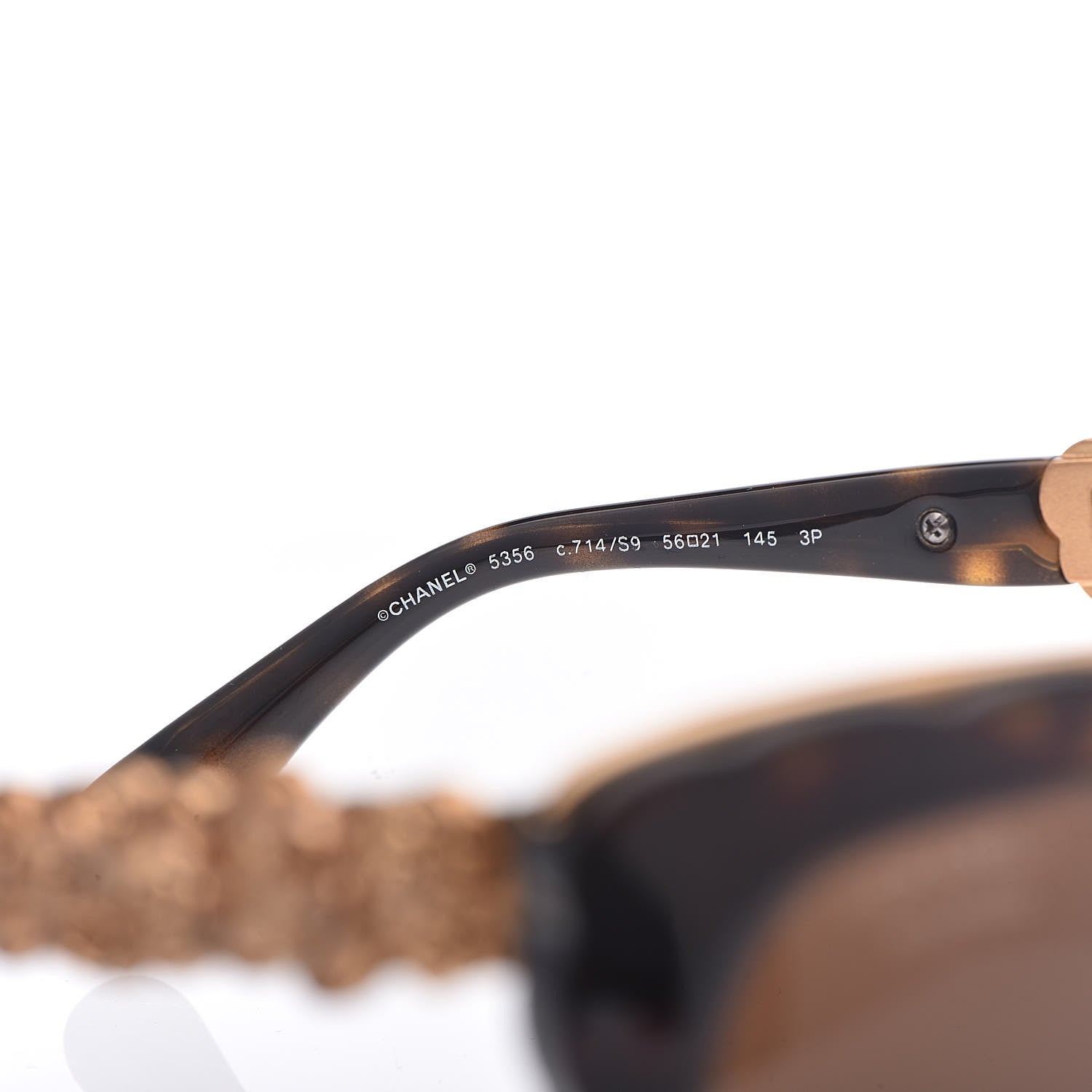 Chanel CHANELCC Butterfly Fall Sunglasses 5356 5356 Tortoise 5 of 8