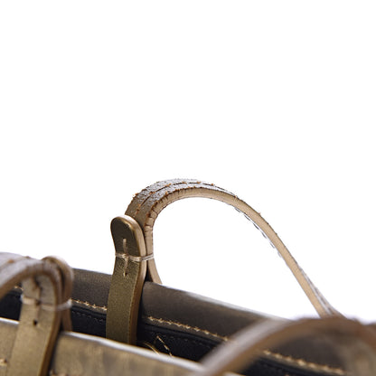 Chanel Grained Calfskin Large Shopping Fever Tote Gold 10 of 15