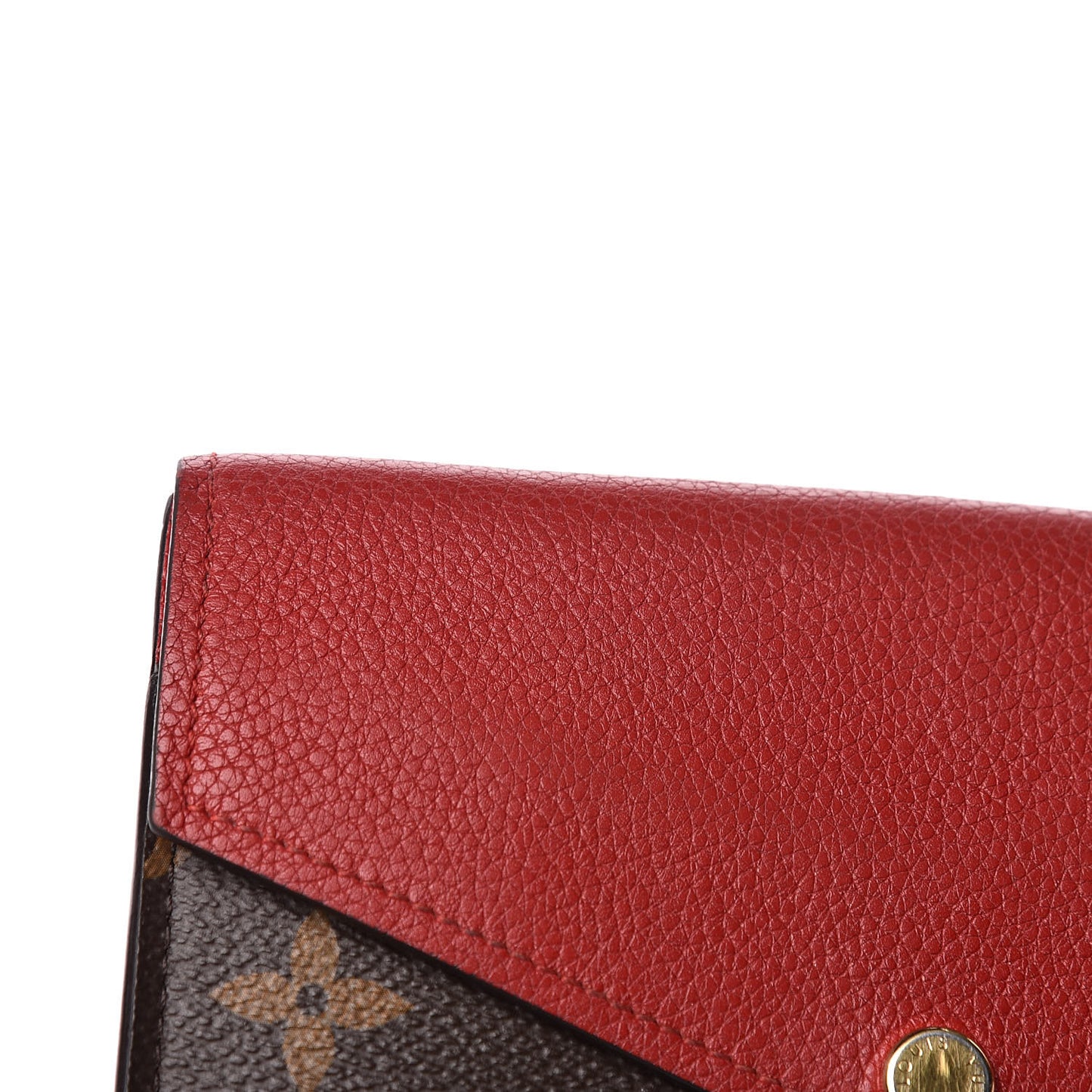 Monogram Pallas Compact Wallet Cherry