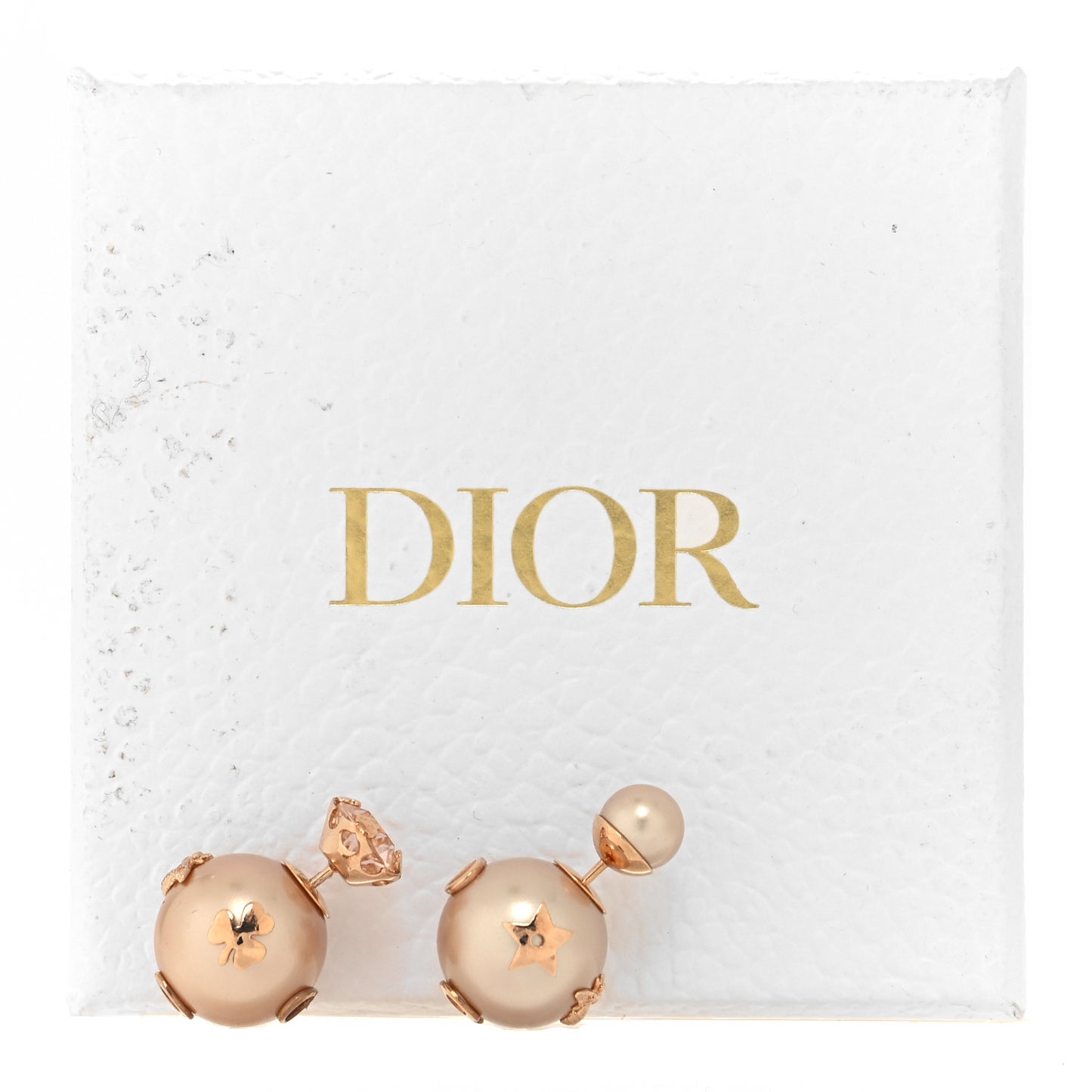 Mise En Dior Tribal Crystal Charm Earrings
