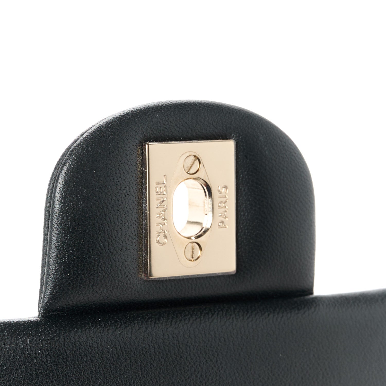 Chanel Lambskin Resin Crystal Square Quilted Mini Monacoco Flap Black 7 of 12