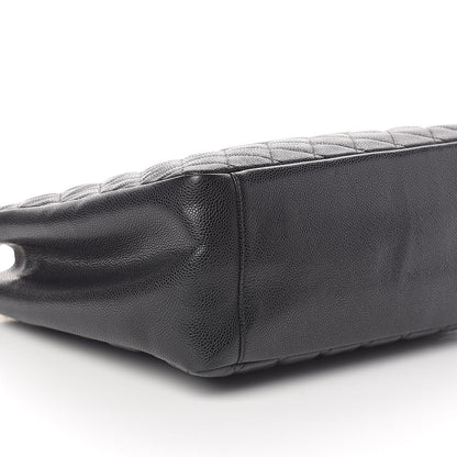 Chanel Caviar Quilted Grand Shopping Tote GST Black 9 of 10