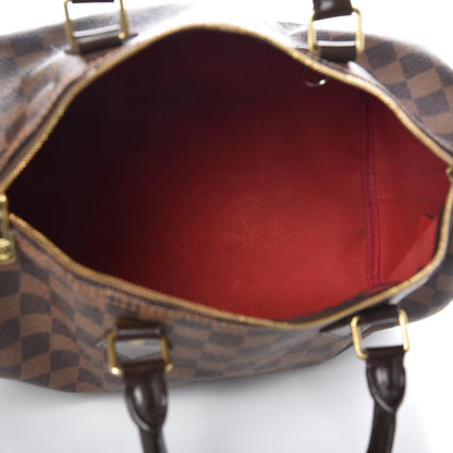 Louis Vuitton Damier Ebene Speedy Bandouliere 30 6 of 9