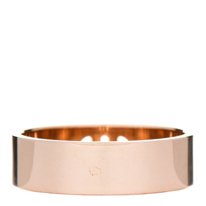 Hermes 18K Rose Gold Diamond PM H D'Ancre Ring 54 7 2 of 5
