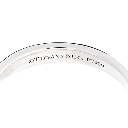 Tiffany Platinum 3mm Harmony Band Ring 58 8.25 4 of 4