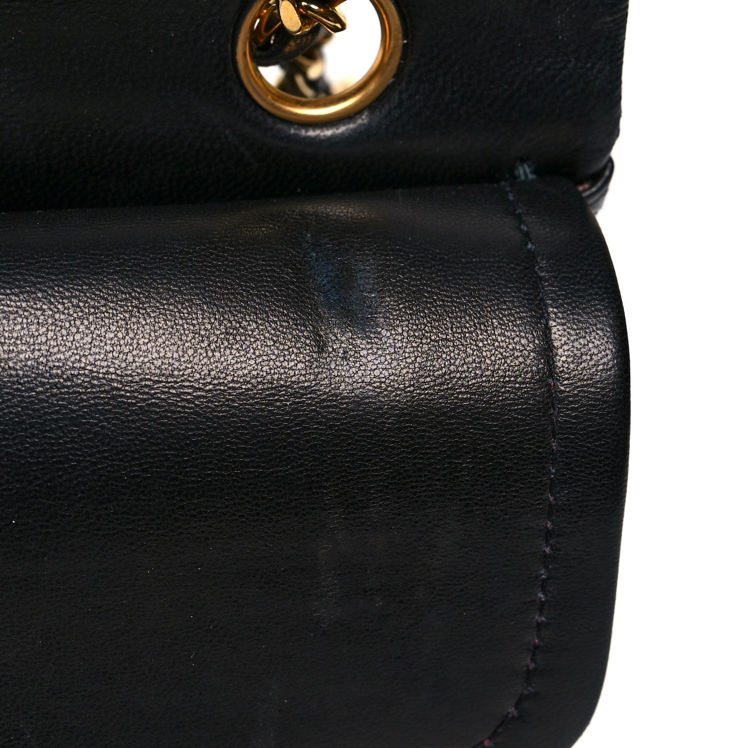 Chanel Lambskin Quilted Small Double Flap Black 15 of 17