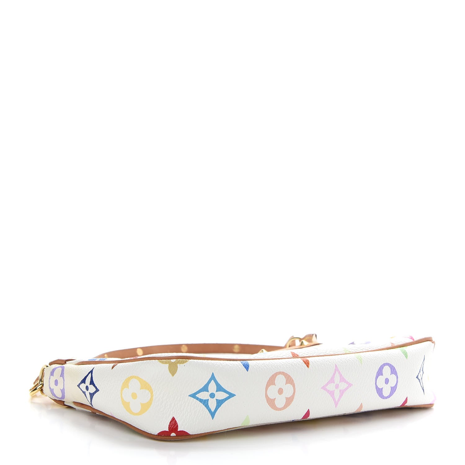 Louis Vuitton Monogram Multicolor Pochette Accessories White 3 of 7