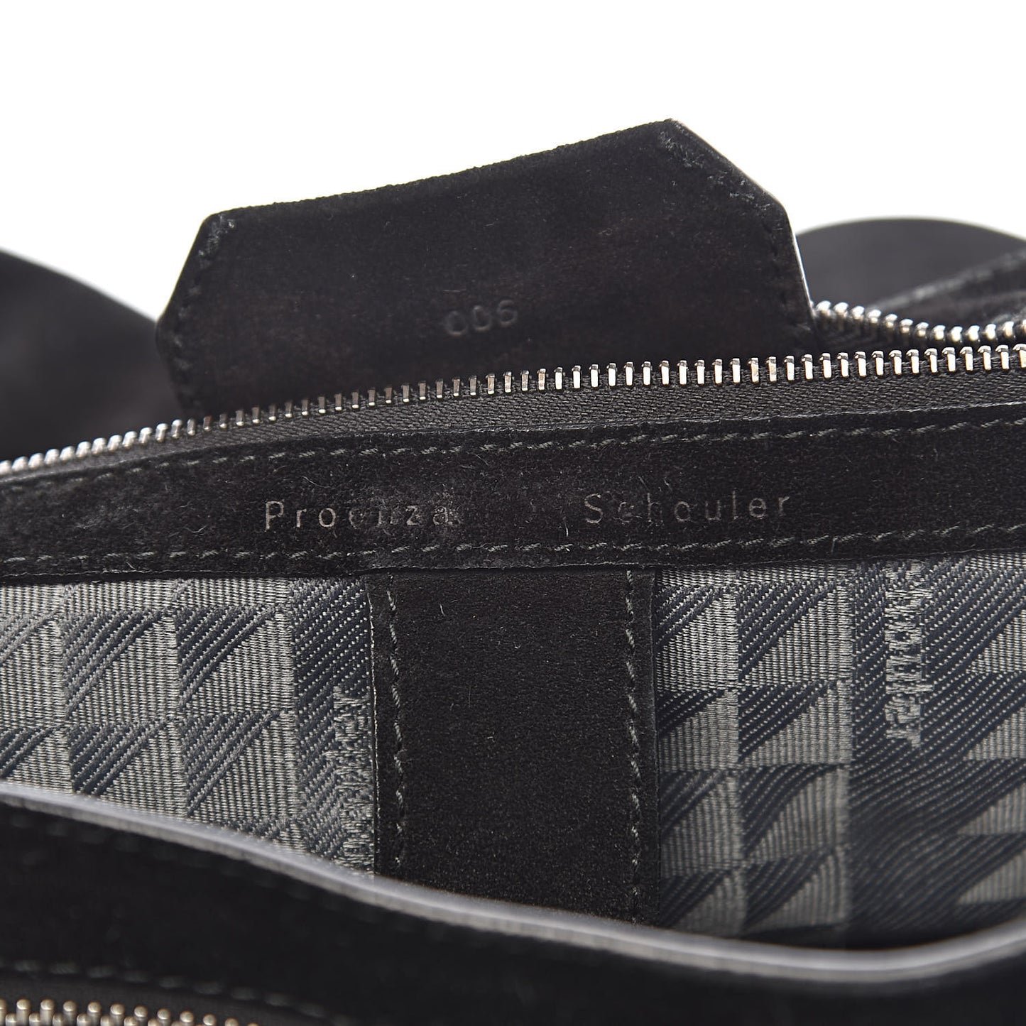 Suede Medium PS1 Satchel Black