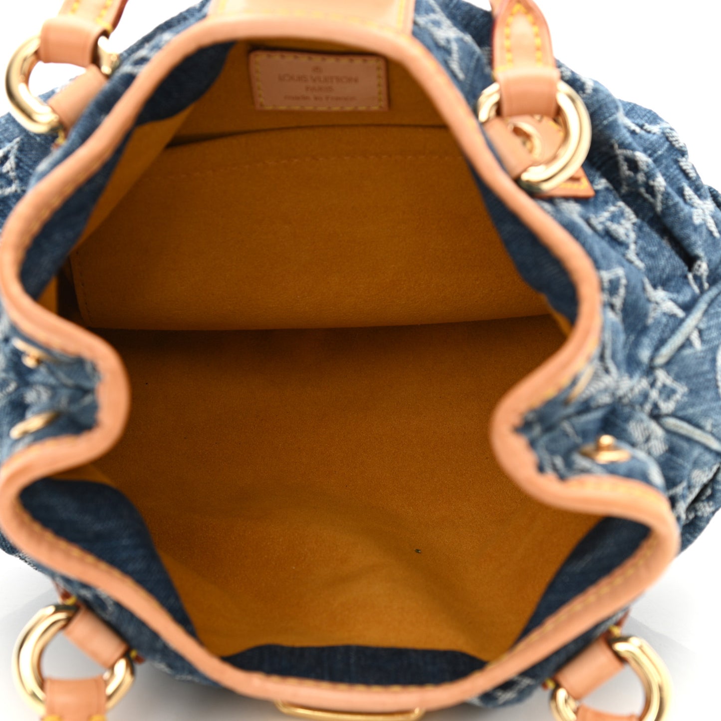 Monogram Denim Pleaty Blue