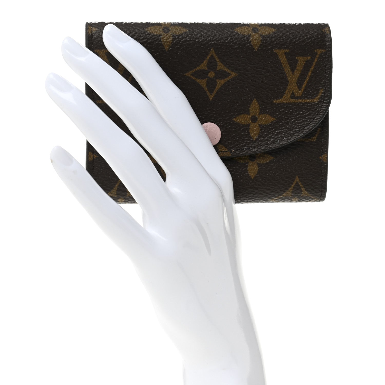 Louis Vuitton Monogram Rosalie Coin Purse Rose Ballerine 2 of 6
