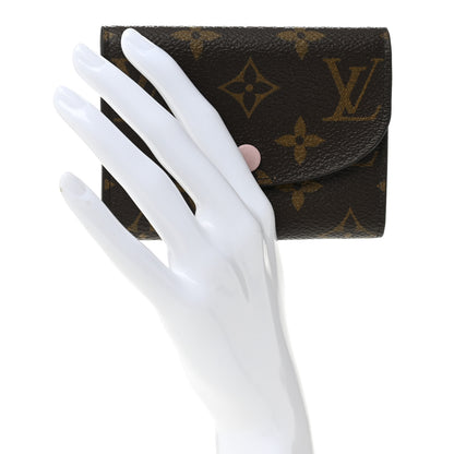Louis Vuitton Monogram Rosalie Coin Purse Rose Ballerine 2 of 6