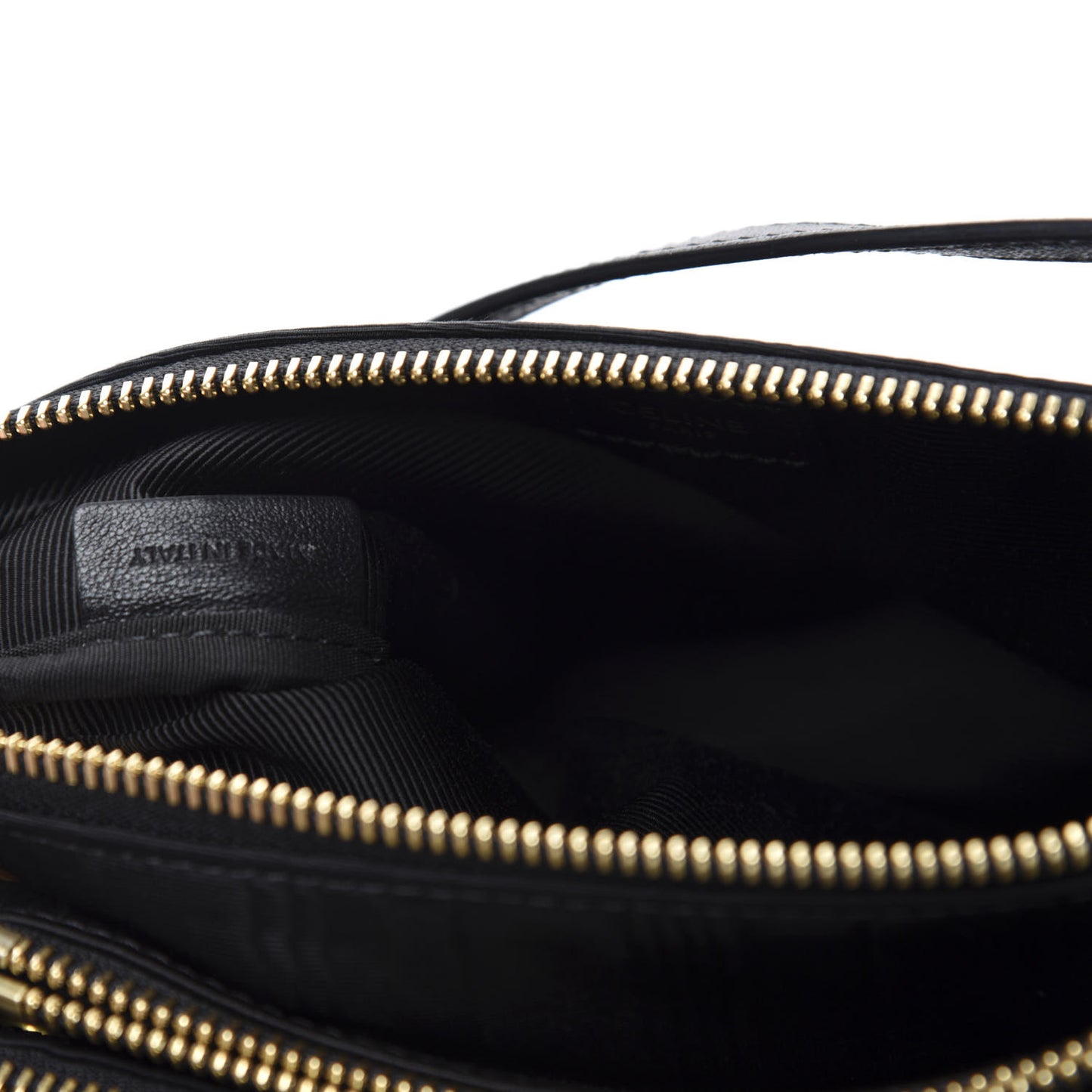 Sequin Small Trio Crossbody Bag Black