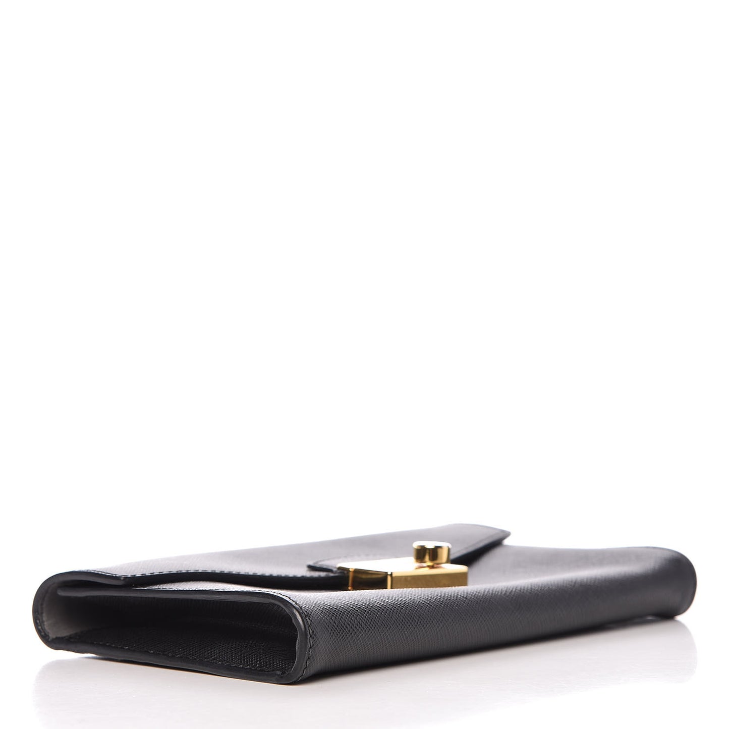 Saffiano Sound Clutch Black