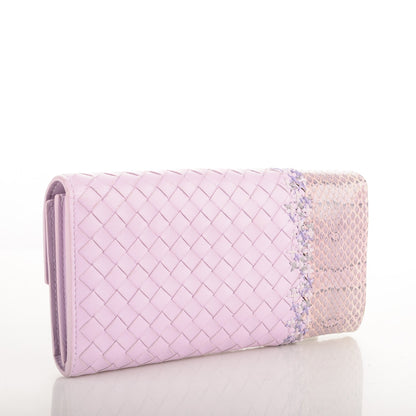 Bottega Veneta Nappa Intrecciato Ayers Continental Wallet Parme 3 of 7
