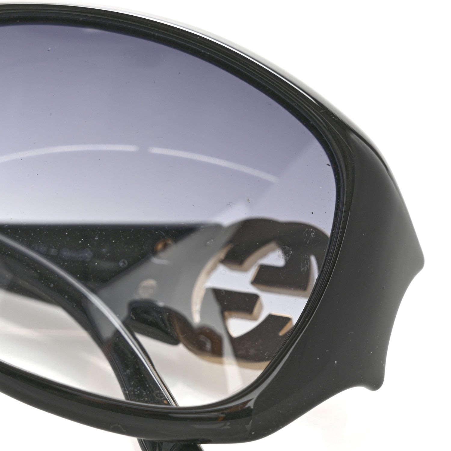 Gucci Acetate Crystal GG Sunglasses GG3578/S Black 8 of 9