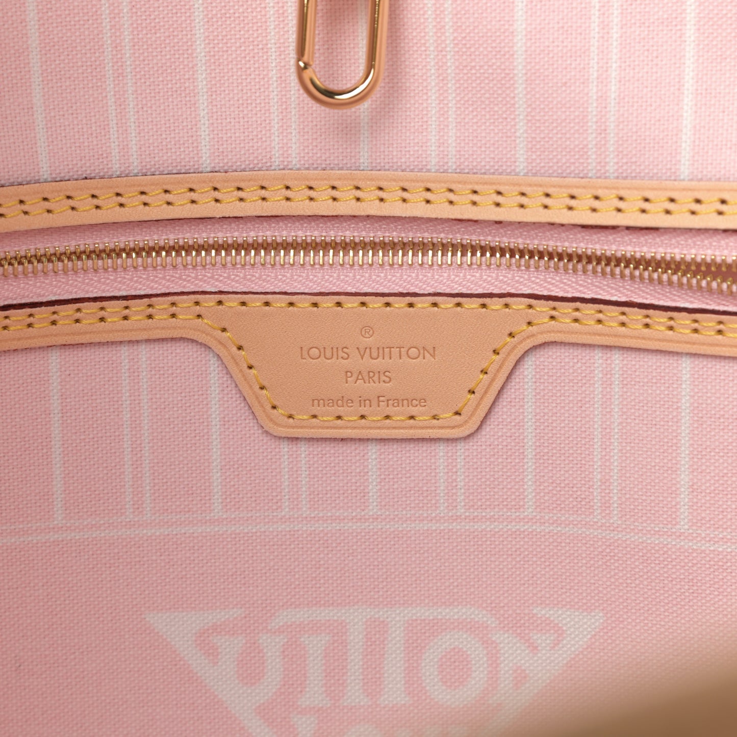 Monogram Giant By The Pool Neverfull MM Light Pink