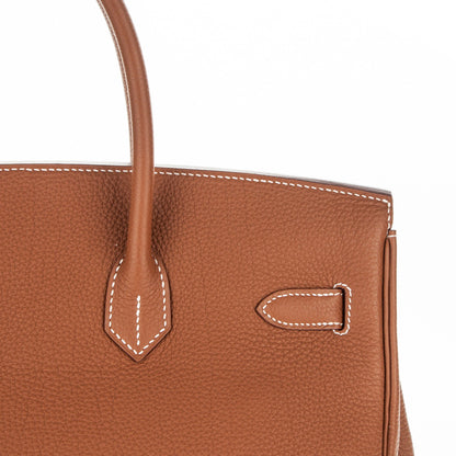 Hermes Togo Birkin 35 Gold 7 of 22