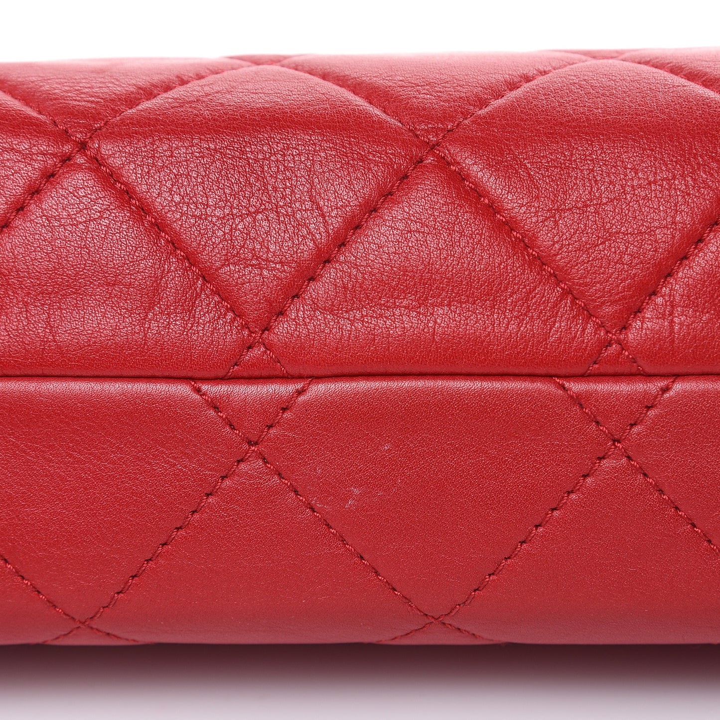 Calfskin Quilted In The Business Flap Red