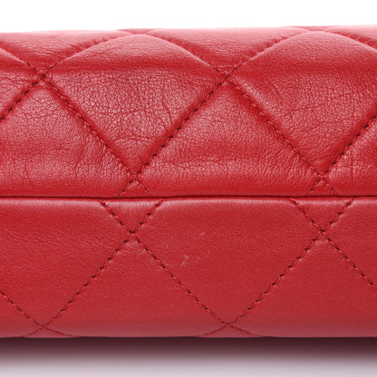 Chanel Calfskin Quilted In The Business Flap Red 10 of 20
