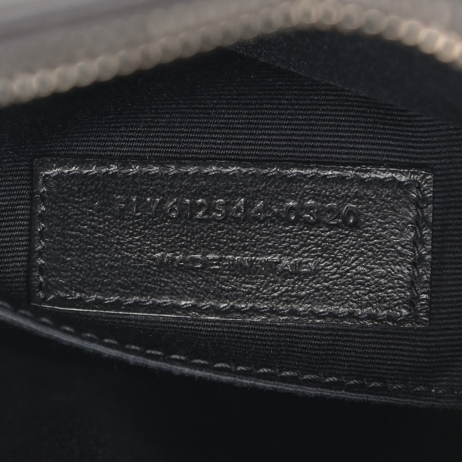 Saint Laurent Calfskin Matelasse Monogram Lou Camera Bag Grey 7 of 17