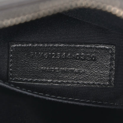 Saint Laurent Calfskin Matelasse Monogram Lou Camera Bag Grey 7 of 17