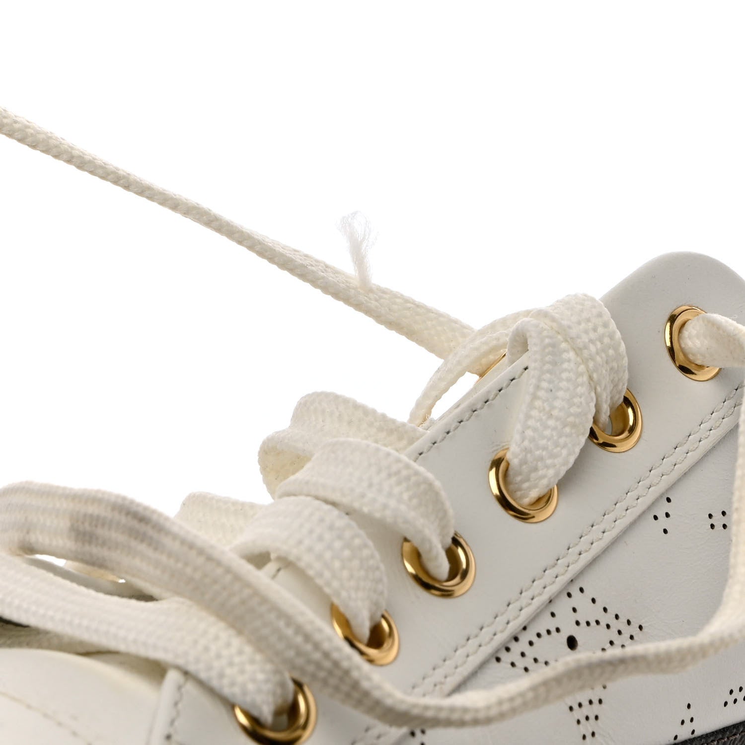 Louis Vuitton Monogram Womens Stellar Sneakers 37.5 White 7 of 8