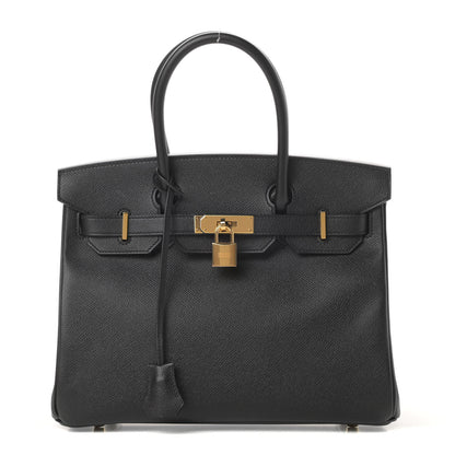Hermes Epsom Birkin 30 Black 1 of 11