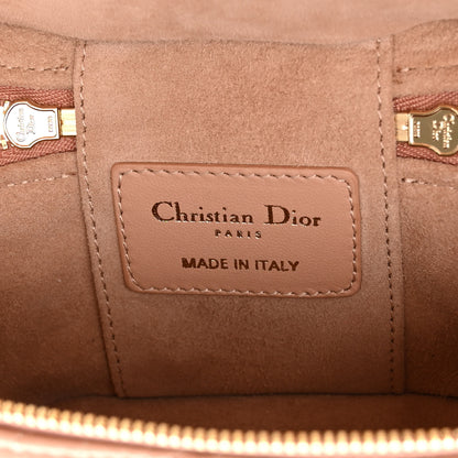 Christian Dior Lambskin Cannage Micro Vanity Case Rose Des Vents 6 of 9