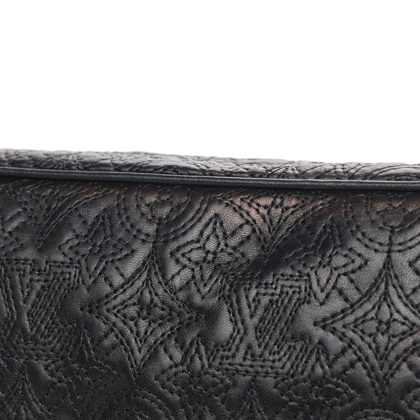 Monogram Lambskin Antheia Ixia MM Black