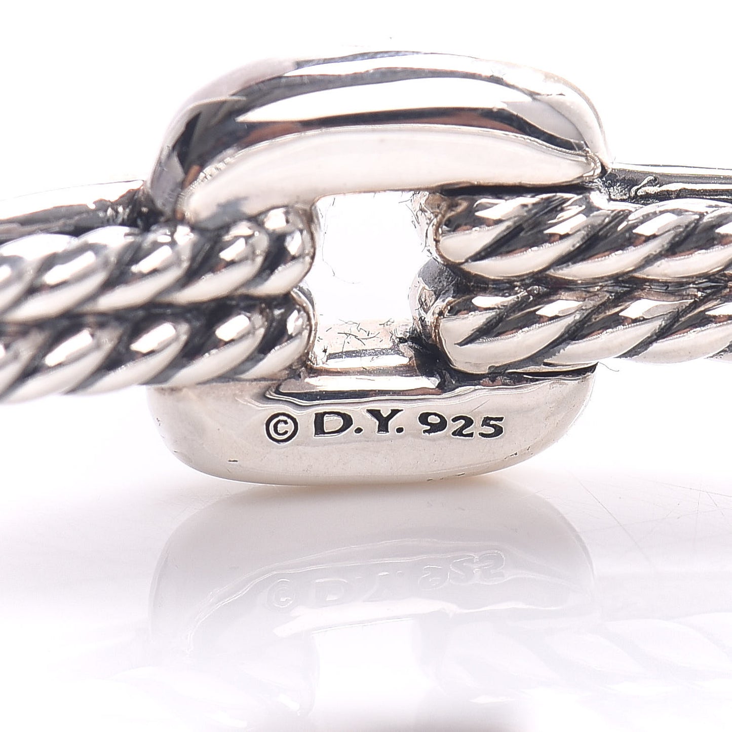 Sterling Silver Thoroughbred Double Link Bracelet