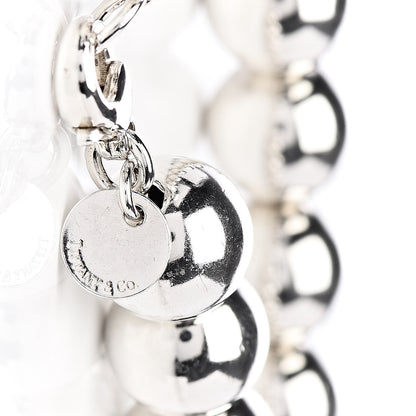 Tiffany Sterling Silver 10mm HardWear Ball Bracelet 5 of 6