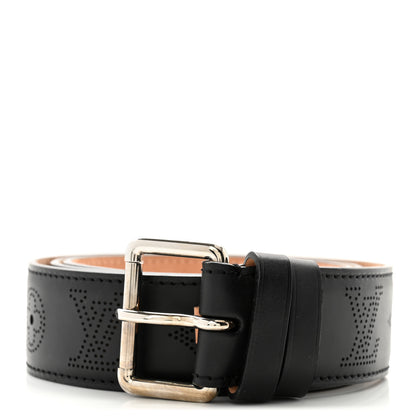 Louis Vuitton Mahina Belt 100 40 Black 1 of 8