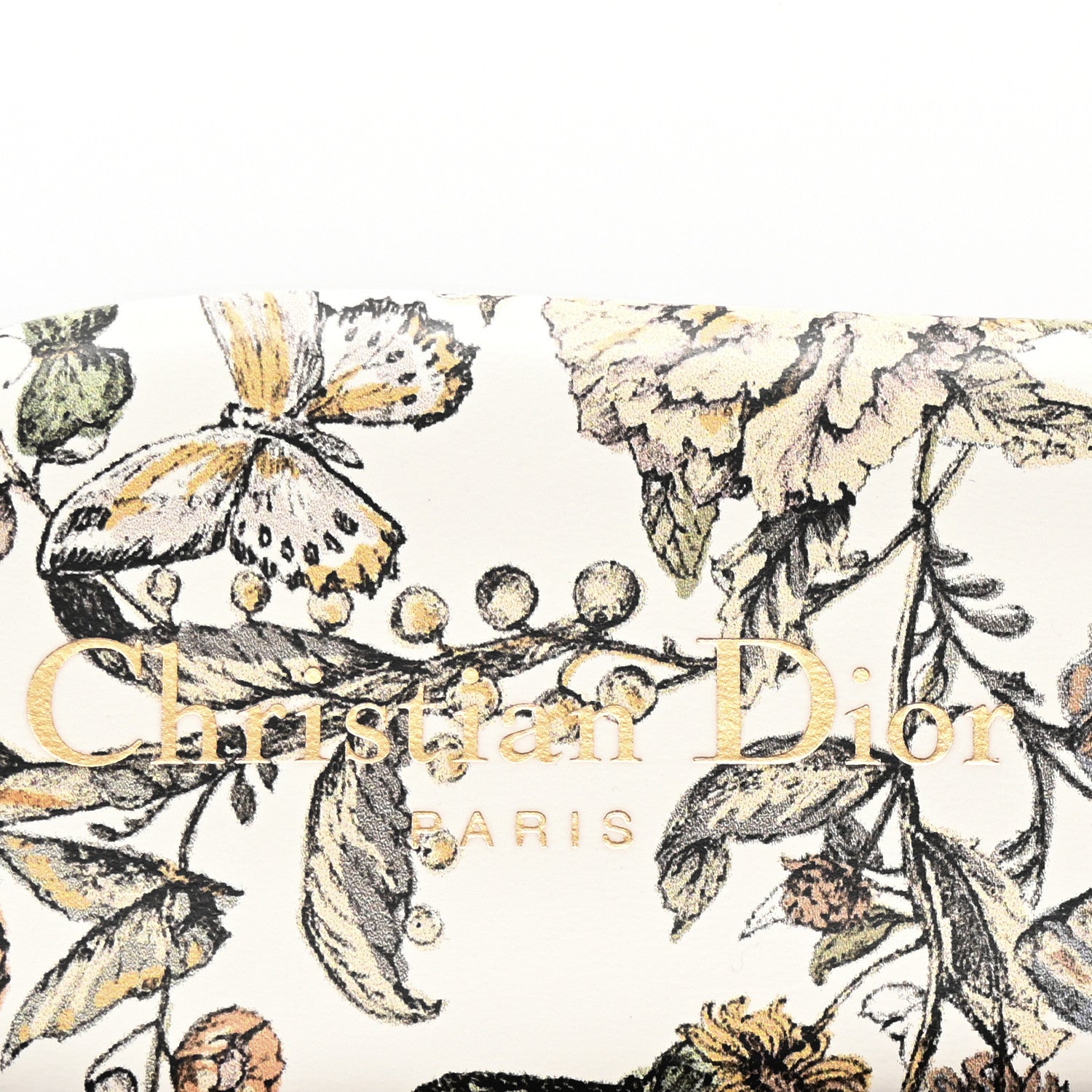 Christian Dior Canvas Embroidered Butterfly Dway Mules Slide Sandals 39 Green 8 of 10