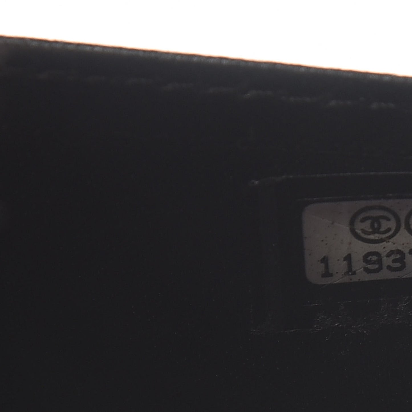 Patent Calfskin Lucky Symbols Yen Wallet Black