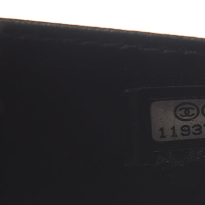 Chanel Patent Calfskin Lucky Symbols Yen Wallet Black 8 of 9