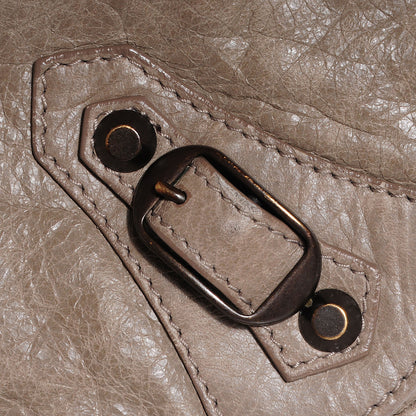 Balenciaga Agneau Folk Messenger Papyrus 7 of 11
