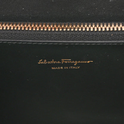 Salvatore Ferragamo Hammered Calfskin Medium The Studio Box Bag Pink 6 of 9