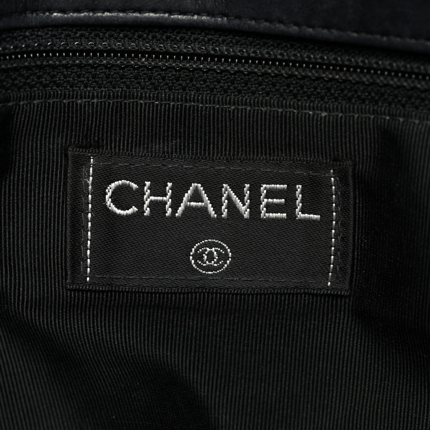 Chanel Lambskin Chocolate Bar Mademoiselle Flap Black 7 of 15