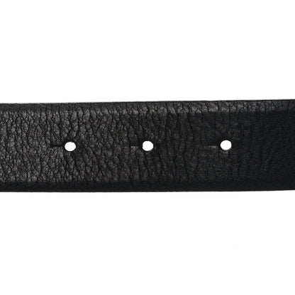 Chanel Calfskin Pearl Crystal CC Belt 75 30 Black 4 of 7