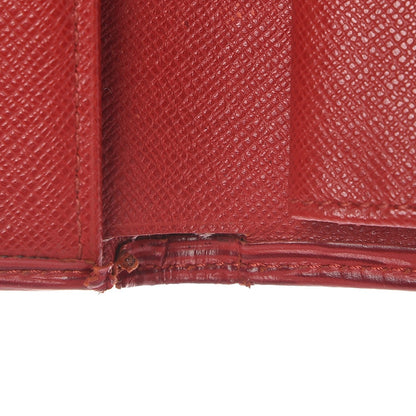 Louis Vuitton Epi Porte Billets Compact Wallet Red 8 of 16