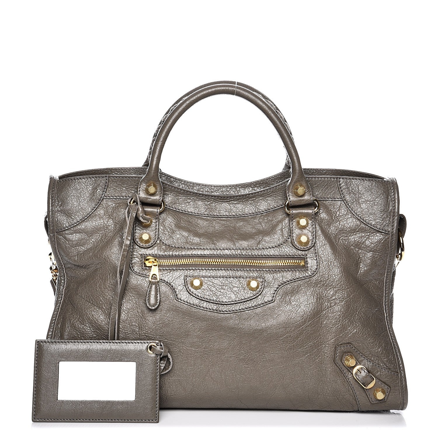 Balenciaga Agneau Giant 12 Gold Hardware City Beige Liege 1 of 10